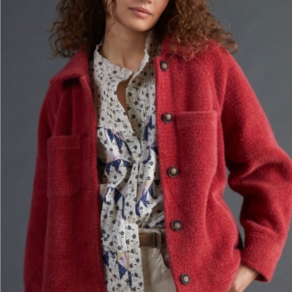 Greylin Cozy Shirt Jacket Size Small - Picture 2 of 7